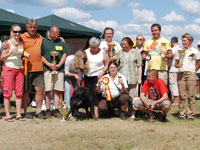 Maxi - Rottweiler Club Dog Show in Lithuania